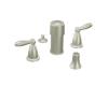 Moen T5225BN Brantford Brushed Nickel Bidet Trim Kit with Lever Handles