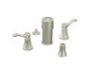 Moen T5250BN Vestige Brushed Nickel Bidet Trim Kit with Lever Handles