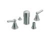 Moen Rothbury T5285 Chrome Bidet Trim Kit with Lever Handles