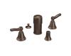 Moen Rothbury T5285ORB Oil Rubbed Bronze Bidet Trim Kit with Lever Handles