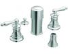 Moen TS415 Waterhill Chrome Two-Handle Bidet Faucet