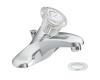 Moen 4621 Chateau Chrome Single Handle 4" Centerset Faucet with Pop-Up