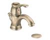 Moen 6102AZ Kingsley Antique Bronze Single Lever Handle Centerset Faucet with Pop-Up