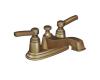 Moen Rothbury 6201AZ Antique Bronze 4" Centerset Faucet with Pop-Up & Lever Handles