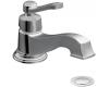 Moen Rothbury 6202 Chrome Single Handle Low Arc Centerset Faucet with Pop-Up