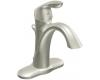 Moen 6400BN Eva Brushed Nickel One-Handle High Arc Bathroom Faucet