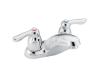 Moen 64922 Chateau Chrome Two Handle 4" Centerset Faucet Without Drain Assembly