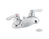 Moen 64925 Chateau Chrome 4" Centerset Faucet with Pop-Up & Lever Handles