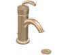 Moen Icon 6500BB Brushed Bronze One-Handle Low Arc Bathroom Faucet