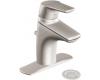 Moen 6810BN Method Brushed Nickel One-Handle Low Arc Bathroom Faucet