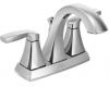 Moen 6901 Voss Chrome Two-Handle High Arc Bathroom Faucet