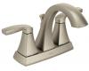 Moen 6901BN Voss Brushed Nickel Two-Handle High Arc Bathroom Faucet