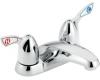 Moen 8140 Commercial Chrome Two Handle Lavatory without Drain Assembly without Pop-Up