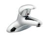 Moen 8413 Commercial Chrome Single Handle 4" Centerset Faucet Without Drain Assembly