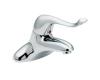 Moen 8416 Commercial Chrome Single Handle 4" Centerset Faucet