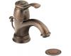 Moen Kingsley CA6102ORB Oil Rubbed Bronze Single Handle Low Arc Centerset Faucet with Pop-Up