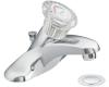 Moen Chateau CA64621 Chrome One-Handle Low Arc Bathroom Faucet