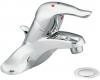 Moen Chateau CAL64603 Chrome Single Handle Low Arc Centerset Faucet with Pop-Up