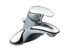 Moen L64751 Villeta Chrome Single Handle 4" Centerset Faucet with Pop-Up