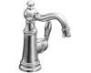 Moen S42107 Weymouth Chrome One-Handle High Arc Bathroom Faucet