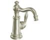 Moen S42107BN Weymouth Brushed Nickel One-Handle High Arc Bathroom Faucet