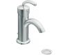 Moen S6500 Icon Chrome One-Handle Low Arc Bathroom Faucet