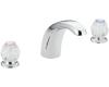Moen 4902 Chateau Chrome Two-Handle Low Arc Roman Tub Faucet