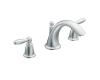 Moen T4943 Brantford Chrome Garden Tub Faucet Trim Kit with Lever Handles