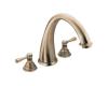 Moen T920AZ Kingsley Antique Bronze Roman Tub Faucet Trim Kit with Lever Handles