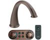 Moen T9211ORB Kingsley Oil Rubbed Bronze High Arc Roman Tub Faucet Includes Iodigital Technology