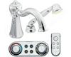 Moen T9322 Vestige Chrome High Arc Roman Tub Faucet Includes Hand Shower Iodigital Technology