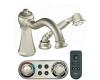 Moen T9322BN Vestige Brushed Nickel High Arc Roman Tub Faucet Includes Hand Shower Iodigital Technology
