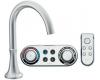 Moen Icon T9621 Chrome High Arc Roman Tub Faucet Includes Iodigital Technology