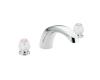 Moen T999 Chateau Chrome Roman Tub Faucet Trim Kit with Lever Handles