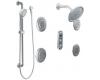 Moen TS21102NL Weymouth Nickel Two-Handle Diverter Roman Tub Faucet Includes Hand Shower