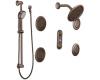 Moen TS22101NL Weymouth Nickel Two-Handle High Arc Roman Tub Faucet