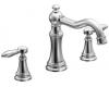 Moen TS22103 Weymouth Chrome Two-Handle Diverter Roman Tub Faucet Includes Hand Shower