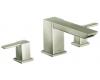 Moen TS903BN 90 Degree Brushed Nickel Two-Handle High Arc Roman Tub Faucet