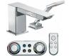 Moen TS9041 90 Degree Chrome High Arc Roman Tub Faucet Includes Hand Shower Iodigital Technology