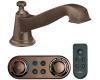 Moen TS9221ORB Rothbury Oil Rubbed Bronze Low Arc Roman Tub Faucet Includes Iodigital Technology