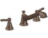 Moen TS923ORB Rothbury Oil Rubbed Bronze Two-Handle Low Arc Roman Tub Faucet