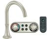 Moen TS9621BN Icon Brushed Nickel High Arc Roman Tub Faucet Includes Iodigital Technology