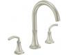 Moen TS963BN Icon Brushed Nickel Two-Handle High Arc Roman Tub Faucet