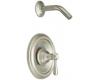 Moen T2112NHBN Kingsley Brushed Nickel Posi-Temp Shower Only Trim