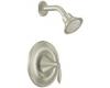 Moen T2132EPBN Eva Brushed Chrome Brushed Nickel Posi-Temp Shower Only Trim