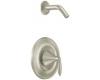 Moen T2132NHBN Eva Brushed Nickel Posi-Temp Shower Only Trim