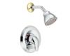 Moen TL182CP Chateau Chrome/Polished Brass Posi-Temp Shower Trim Kit with Lever Handle