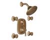 Moen Rothbury 203AZ Antique Bronze Moentrol Vertical Spa Set Trim Kit