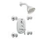 Moen Kingsley 263 Chrome Vertical Spa Set Trim Kit