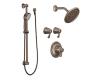 Moen ExactTemp 270ORB Oil Rubbed Bronze 3/4" Vertical Spa Set Trim Kit